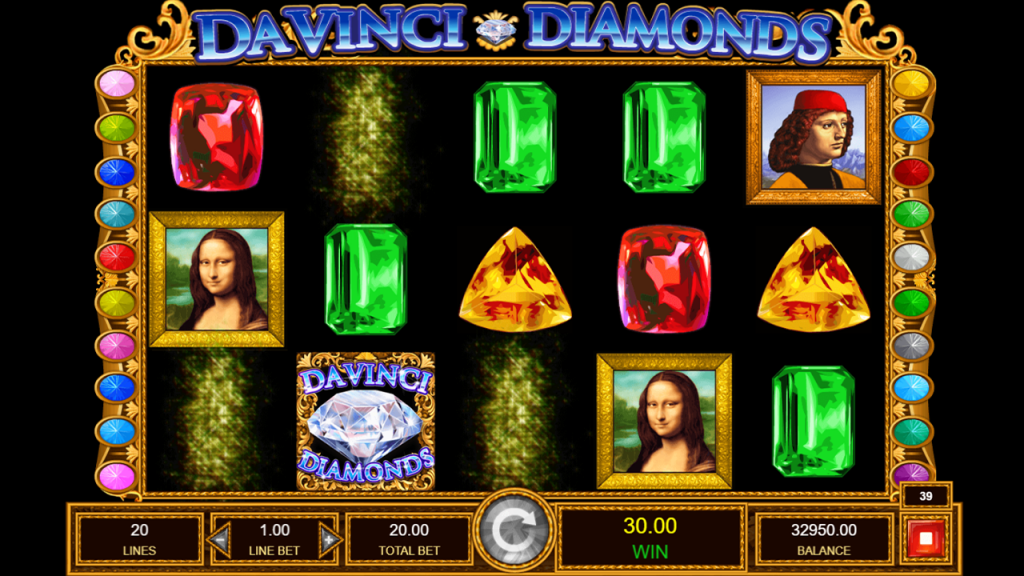 Davinci Diamonds Slot IGT